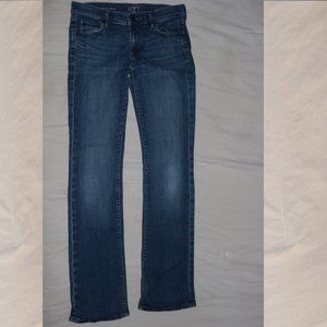 Ann Taylor LOFT Modern Sexy Boot Blue Jeans w30x32